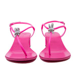 Clementyne 40 Crystal Block Heel Sandals