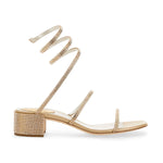 Cleo 40 Ankle Wrap Block Heel