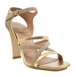 Ellyn Two Tone Strappy Sandals