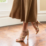 Ellyn Two Tone Strappy Sandals