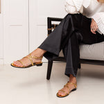 Felicia Strappy Flat Sandal