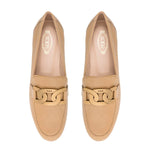 Kate Chain Leather Loafers