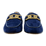 Kate Chain Link Suede Loafers