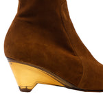 Tammy Plexi Heel Ankle Boots
