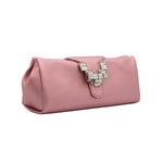 Anthea Embellished Leather Clutch Bag