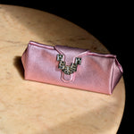 Anthea Embellished Leather Clutch Bag