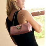 Anthea Embellished Leather Clutch Bag