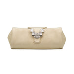 Anthea Embellished Leather Clutch Bag