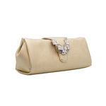 Anthea Embellished Leather Clutch Bag