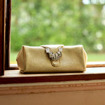 Anthea Embellished Leather Clutch Bag