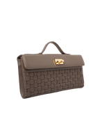 Shanna Woven Clutch Bag