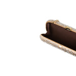 Lyssa Degrade Stone Clutch