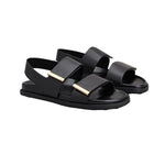 Barrette Double Strap Flat Sandal