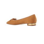 Bow Detail Classic Suede Ballet Flat