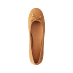 Bow Detail Classic Suede Ballet Flat