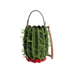 Crossbody Raffia Cactus Bag