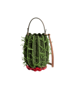 Crossbody Raffia Cactus Bag