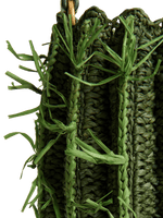 Crossbody Raffia Cactus Bag