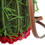 Crossbody Raffia Cactus Bag