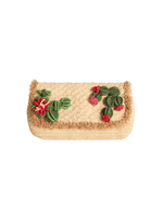 Cactus Raffia Clutch