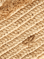 Cactus Raffia Clutch