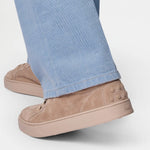 T Suede Leather Sneakers