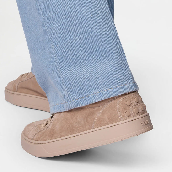 T Suede Leather Sneakers