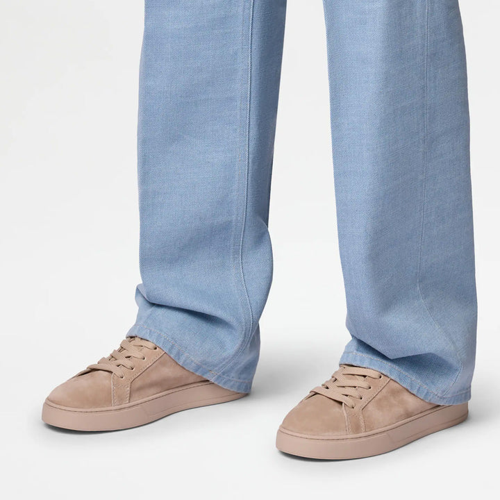 T Suede Leather Sneakers