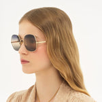 Aly Metal Sunglasses
