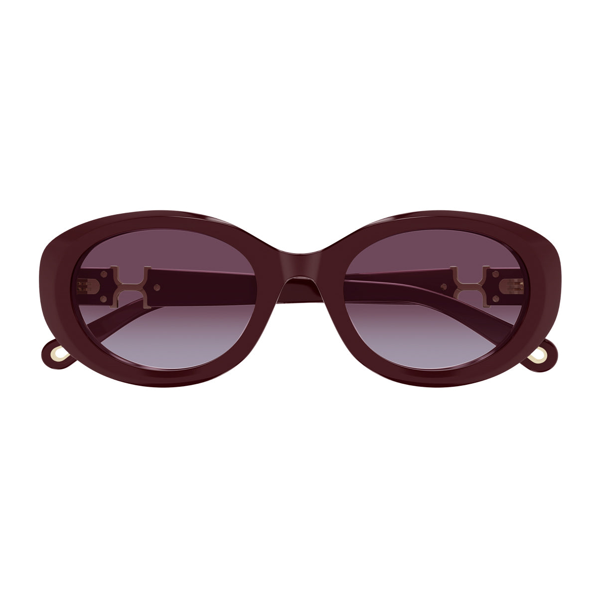 Marcie Small Oval Acetate Sunglasses