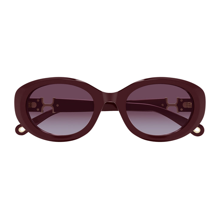 Marcie Small Oval Acetate Sunglasses