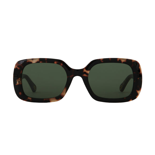 Marcie Rectangular Acetate Sunglasses