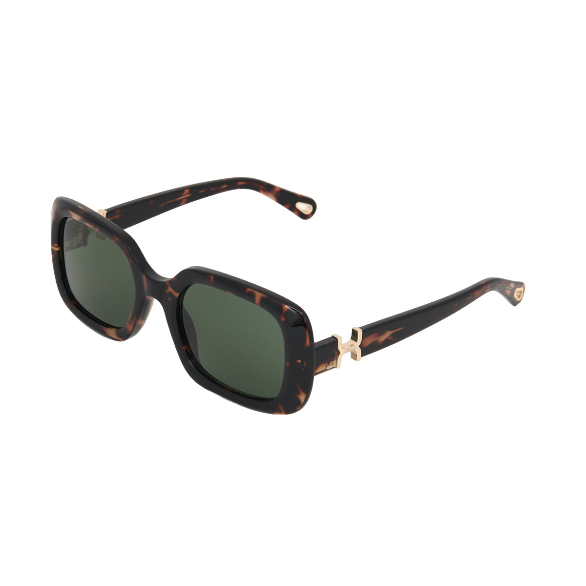 Marcie Rectangular Acetate Sunglasses