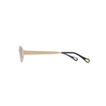 Chloe Holly Oval Metal Sunglasses