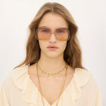 Wavy Acetate Sunglasses