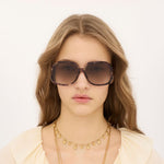 Wavy Acetate Sunglasses