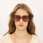 Wavy Acetate Sunglasses