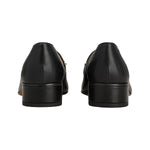 Charm 35 Block Heel Leather Loafers