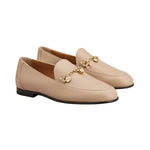 Charm Flat Leather Loafers