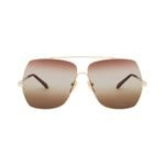 Aly Square Metal Runway Sunglasses