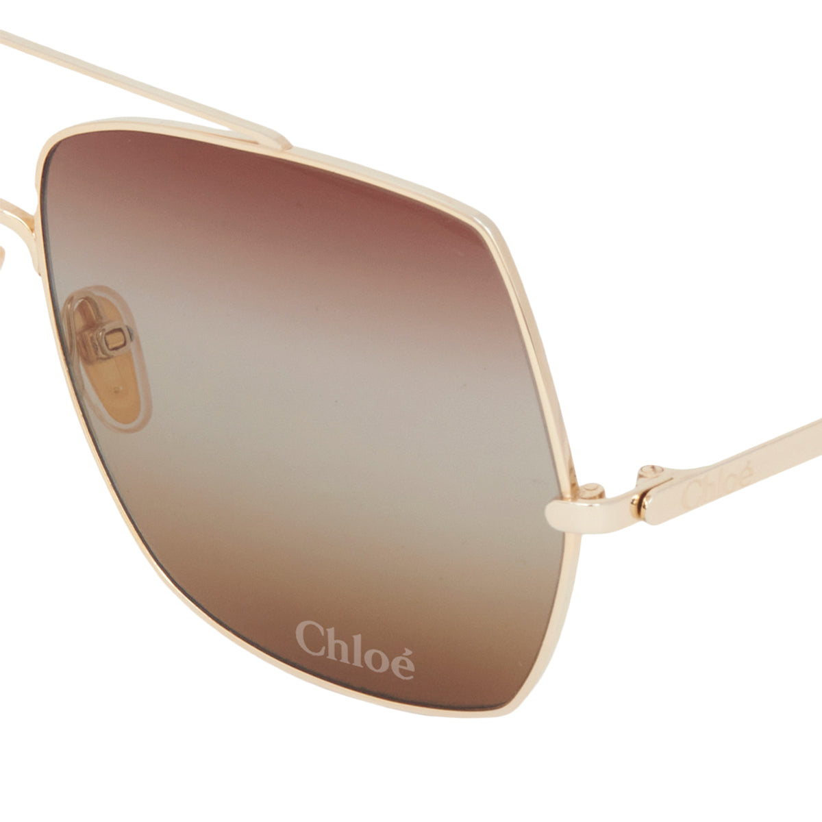 Aly Square Metal Runway Sunglasses