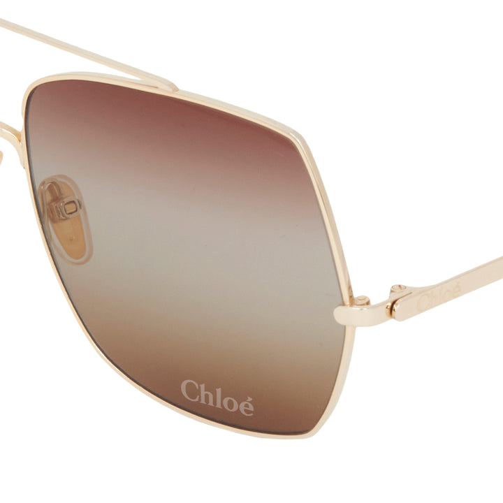Aly Square Metal Runway Sunglasses