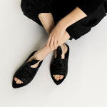 Cocoon Flat Mule with Bow
