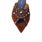 Eclipse Flat Mule with Studs