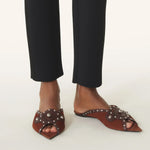 Eclipse Flat Mule with Studs