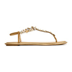 Eden Crystal Floral Thong Sandal