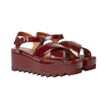 Elyse Criss Cross Platform Sandals