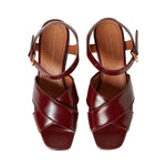 Elyse Criss Cross Platform Sandals