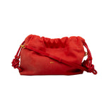 Eva Suede Clutch Bag