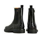 Pull On Fine Sole Spazzolato Chelsea Boots